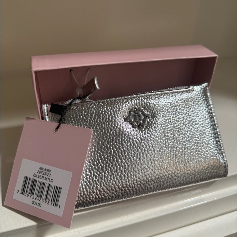 Silver Metallic Women's Wallet - Nanette Lapore